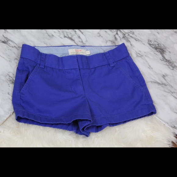 J.Crew | Chino Blue Shorts - Picture 1 of 6